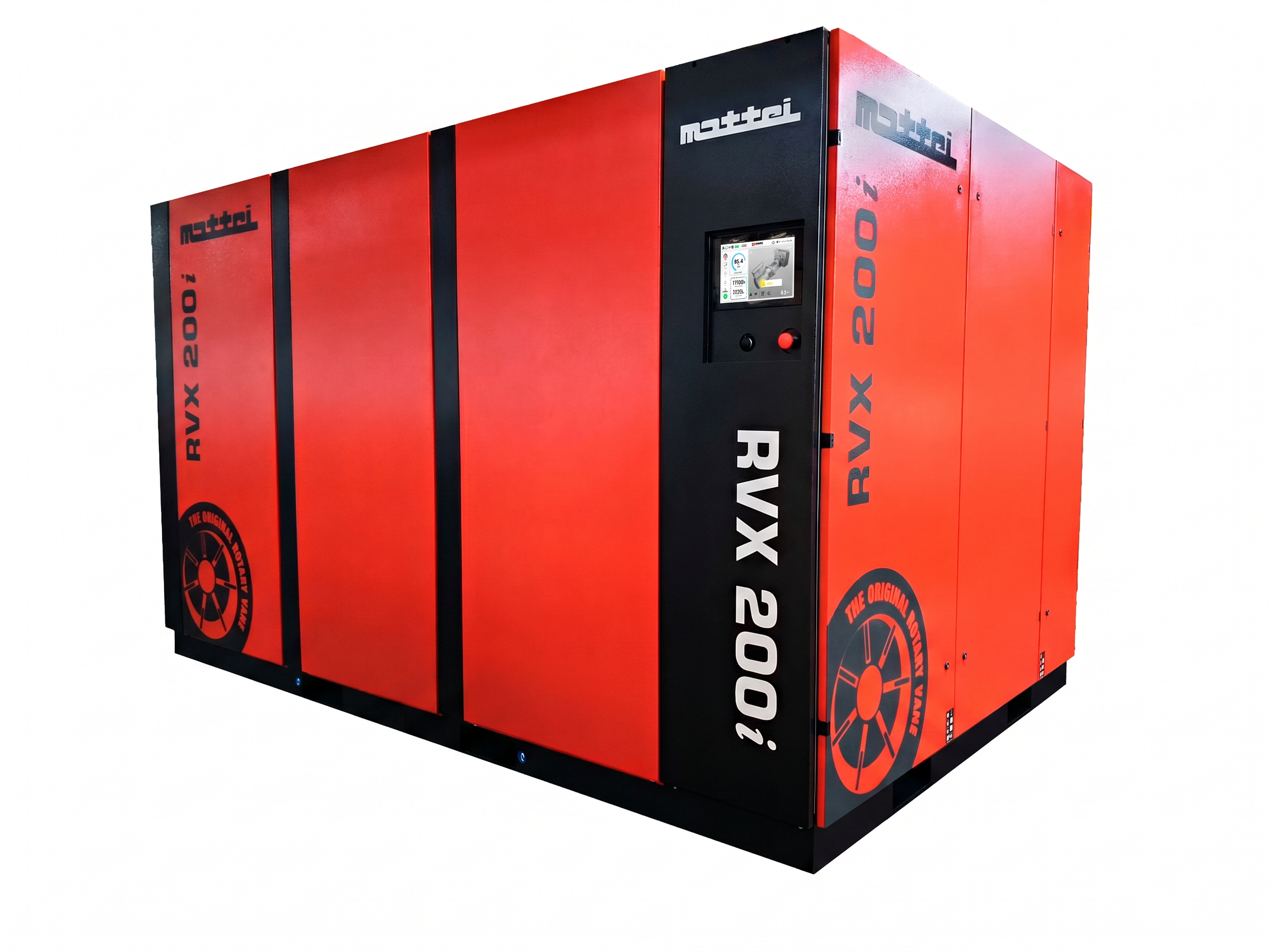 New RVX 110-200 with twin compressor setup and MAIA controller.